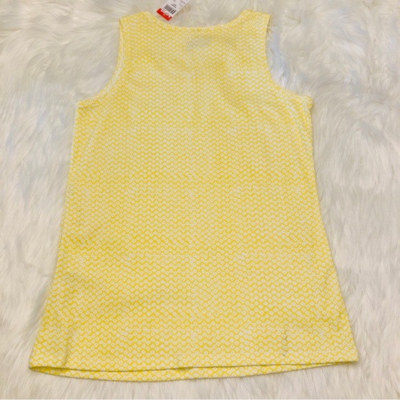 Bundle of Two Yellow Tops | Tank Top and V-Neck T-Shirt Lemon Butter Yellow NWT - Picture 4 of 11